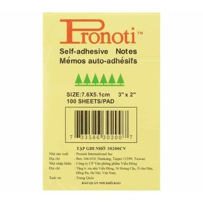 Giấy note Pronoti 3x2