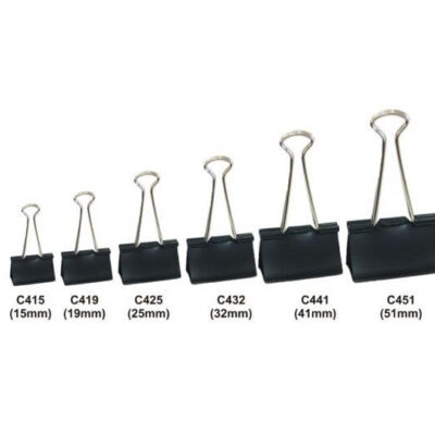 Kẹp đen Stacom 51mm