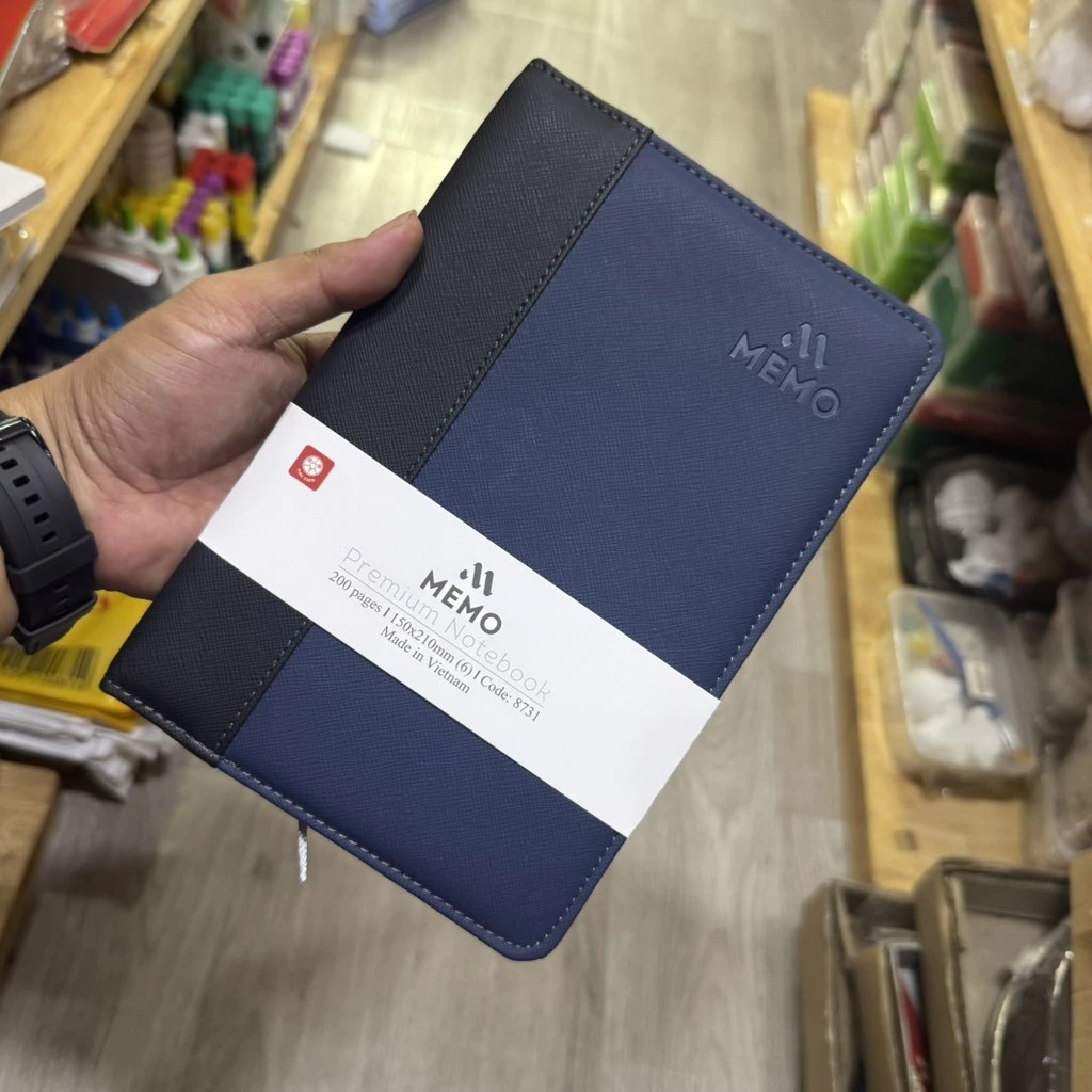 Sổ da mềm Memo 8731