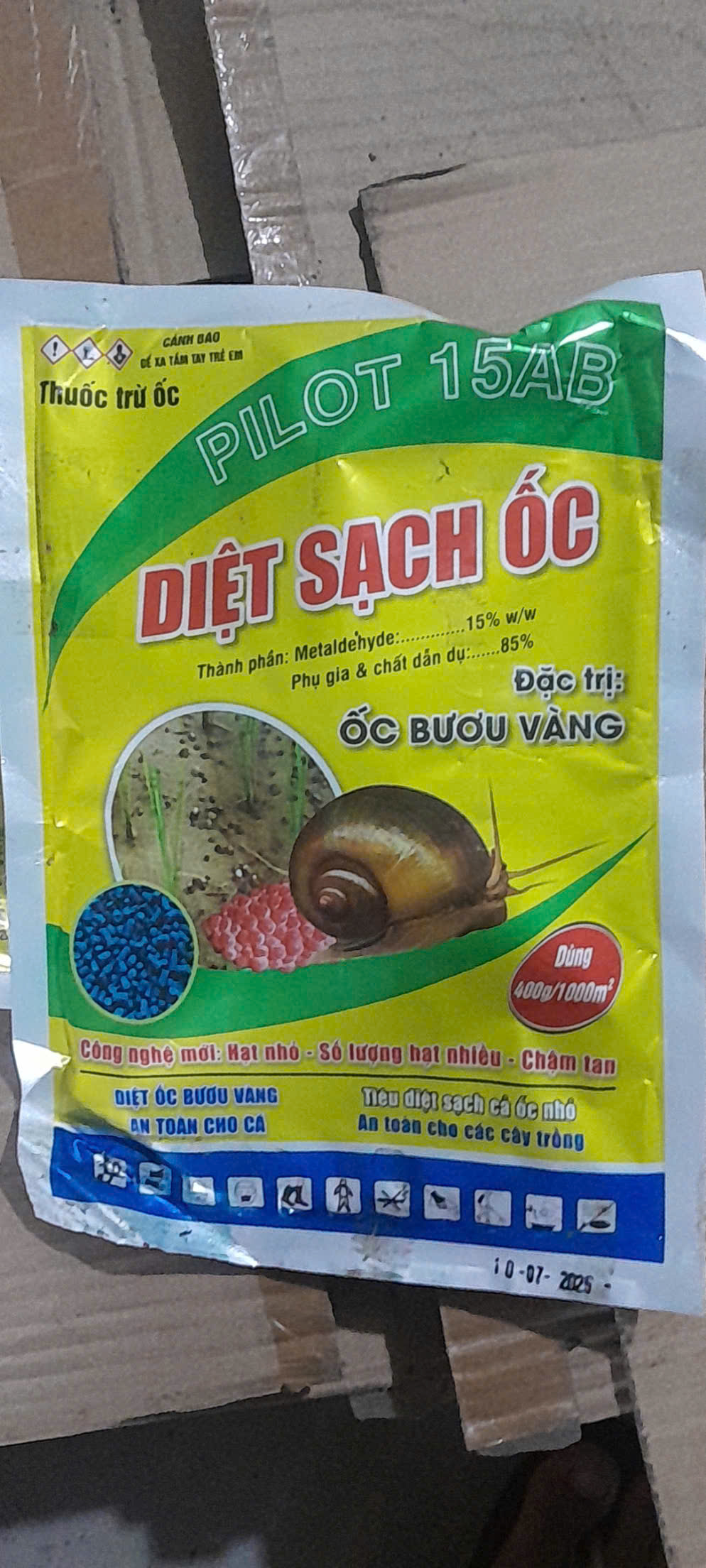 THUỐC TRỪ ỐC PILOT 15AB